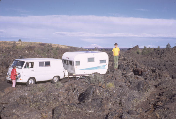 Our Van and Trailer