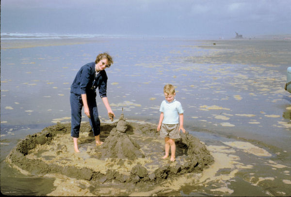 Playing on the Beach