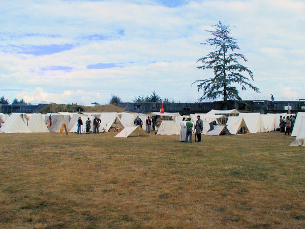 Fort Stevens Civil War Re-enactors