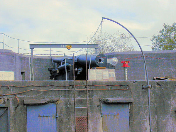 Fort Stevens Dissapearing Gun